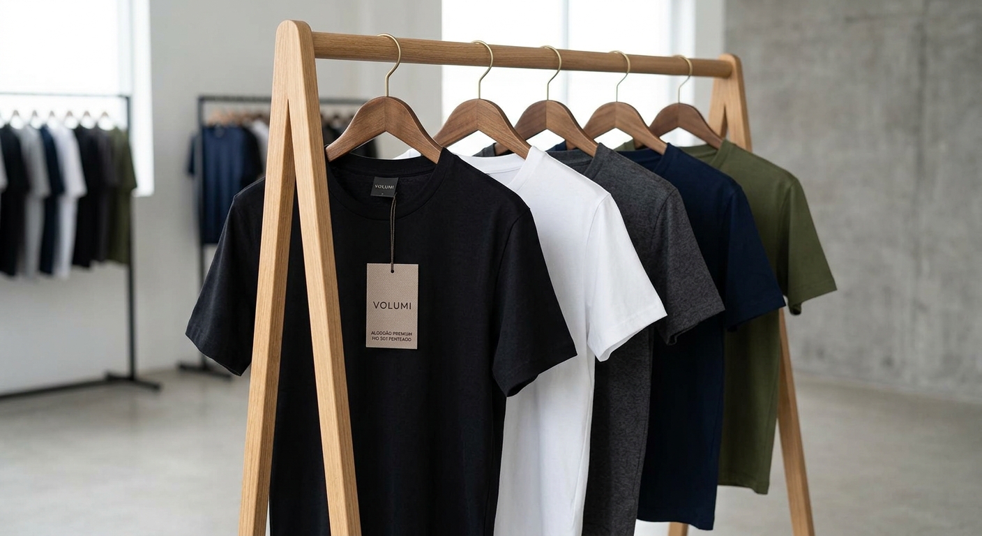 Camisa Algodão Fio 30.1